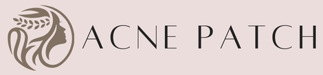 acne-patch logo on pink bg